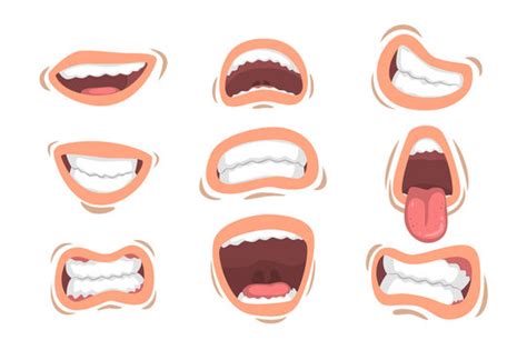 Lips And Teeth Clipart