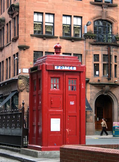 Red Tardis As A Child This Police Telephone Box Was Blue Flickr