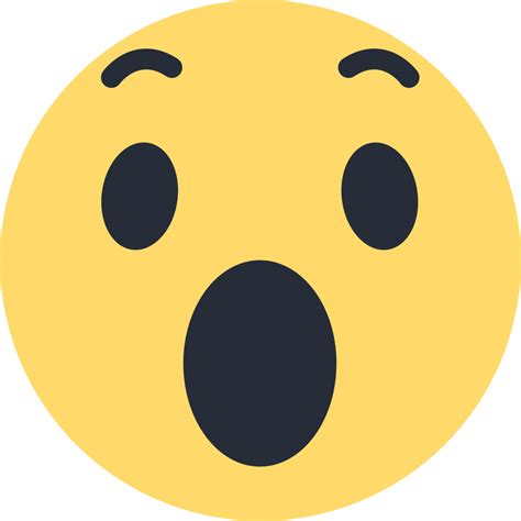 Download Surprise Emoji Clipart To Print Facebook Wow Emoji Png