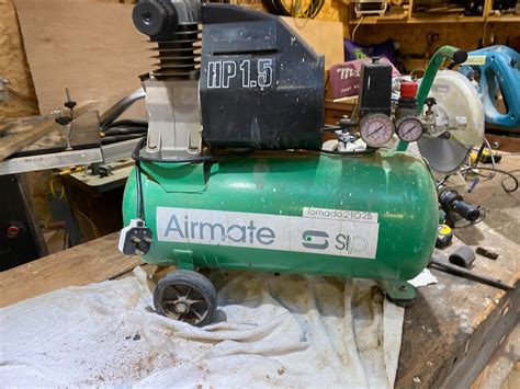 Air Compressor Used 240v 21025 Sip Tornado Ebay