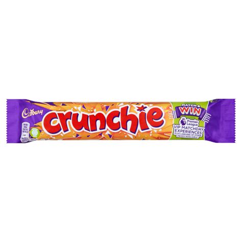 cadbury crunchie chocolate bar 40g we get any stock