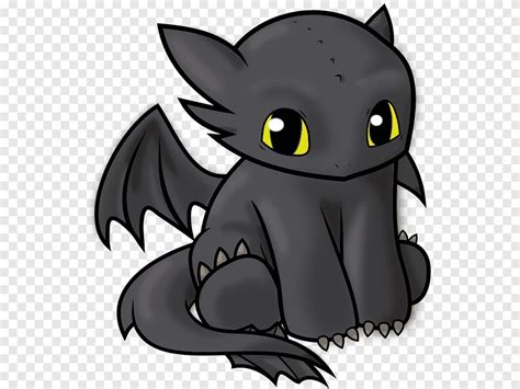 How To Train Your Dragon Toothless Drawing Toothless Mammal Cat Like