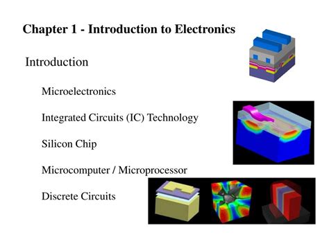 Ppt Chapter 1 Introduction To Electronics Powerpoint Presentation
