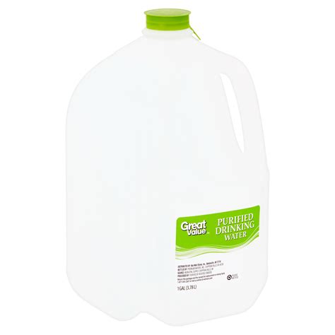 Gallon is an imperial and united states customary measurement systems volume unit. Great Value Drinking Water, 128 fl oz - Walmart.com ...