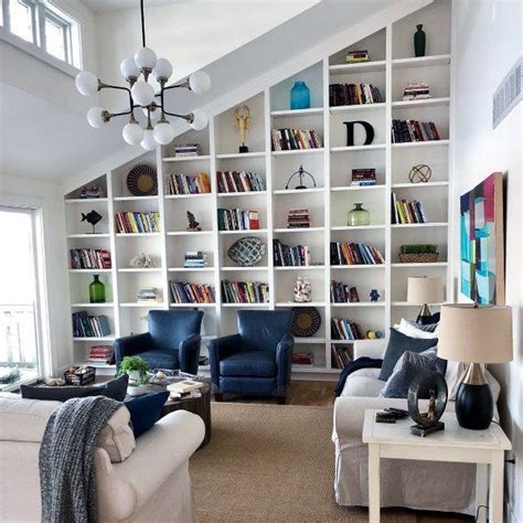 Ace Living Room Bookshelf Ideas Silver Wall Mirror Storage