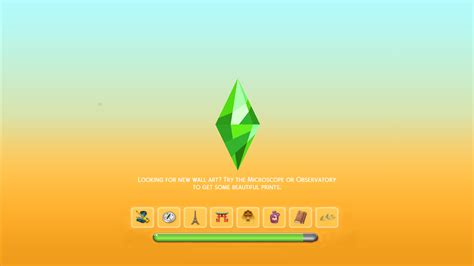Mod The Sims Retro Inspired Loading Screens