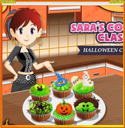 Presta mucha atención a la clase de c. Cocina con sara: Cupcakes de hallowen 2 | JuegosFUN.net