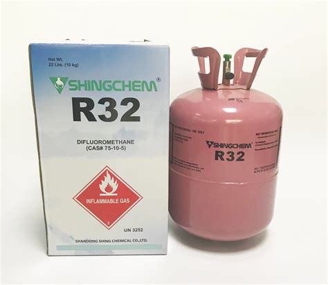 9999 High Purity Cheap Price 95kg R32 Cool Gas Refrigerant Gas