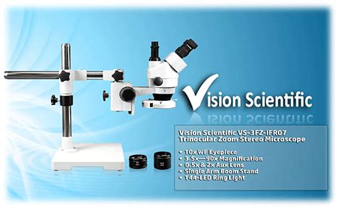 Vision Scientific Vs 3fz Ifr07 Simul Focal Trinocular Zoom