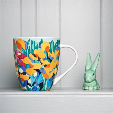 Floral Fantasy Mug By Collier Campbell
