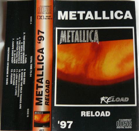 Metallica Reload Cassette Discogs