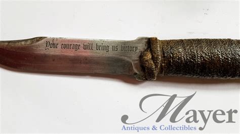 Ww2 Theatre Knife Mayer Antiques And Collectibles
