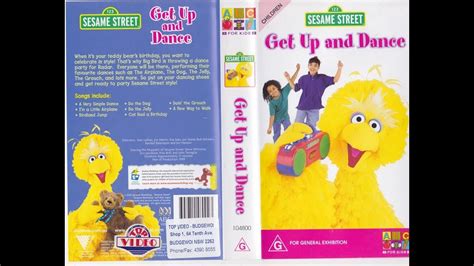 123 Sesame Street Home Video Get Up And Dance Youtube