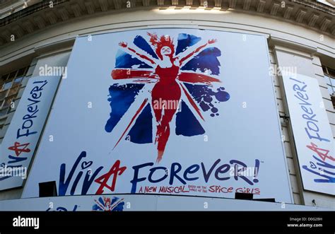 Spice Girls Musical Viva Forever At Piccadilly Theatre London Stock