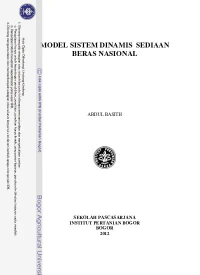 Top Pdf Skripsi Simulasi Model Persediaan Dengan Metode Sistem Dinamis