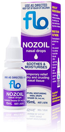 Home baby & child cough & coldcalpol nasal drops for kids 10ml. FLO Nozoil Nasal Drops Reviews - ProductReview.com.au