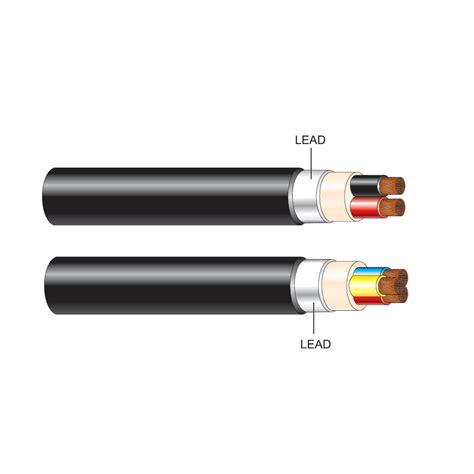 Low Voltage Lead Sheathed Cables Un Armoured 2 And 3 Core Lead Sheathed