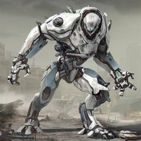 N Ba A On Twitter Robot Concept Art Futuristic Armour Robot Art