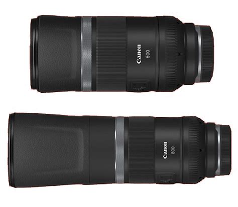 Canon Unveils Affordable Lightweight Rf Mm And Mm Super