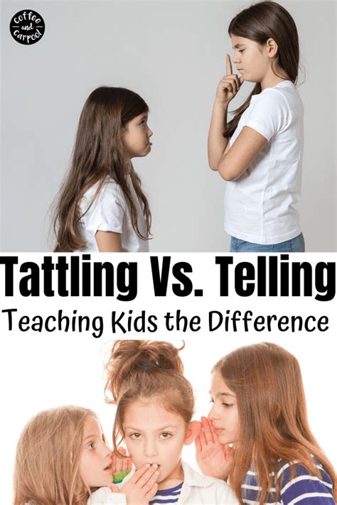 Tattling Vs Telling And Why Kids Need To Know The Difference