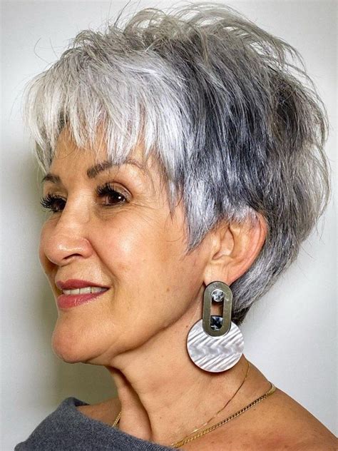 20 Pixie Cuts For Women Over 60 To Rock In 2024 Short Silver Hair