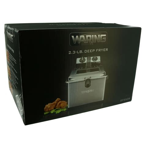 Not sure if this is the right place to post this, but i thought the forum members might be interested. Waring Stainless Steel & Black Deep Fryer - Shop ...
