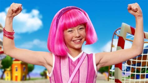 Lazy Town Pink Hair Awebdesignquote