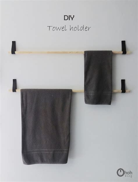 23 Diy Bathroom Storage Ideas Towel Holders Racks And Hooks
