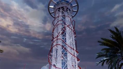 Terrifying Check Out The Worlds Tallest Roller Coaster Skyscraper