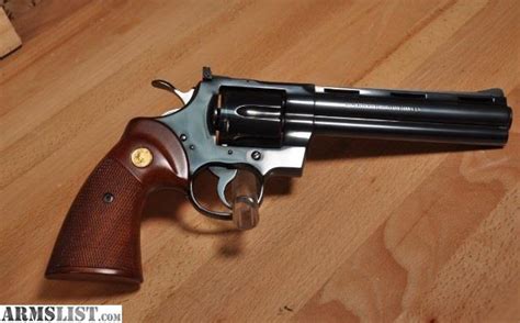 Armslist For Sale Colt Python 357 Mag Nickel 6 1976