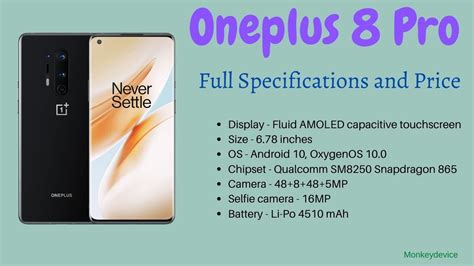 Below you can see the current prices for the different oneplus 7 pro versions: Oneplus 8 Pro Price, Features and Full Specifications ...