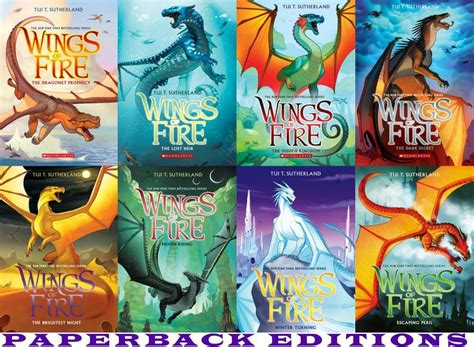 There is a fair chance that this was one of best written books in the wings of fire series. Tui T Sutherland WINGS OF FIRE Series PAPERBACK Collection ...