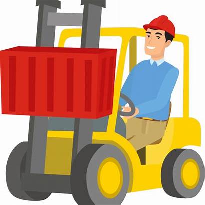 Handling Forklift Material Clipart Stand Clipground