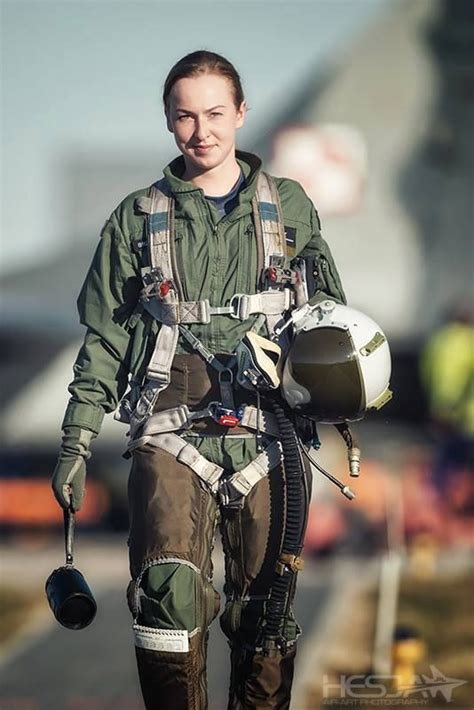 Female Military Pilot Fighter Pilot Female Fighter Pilot