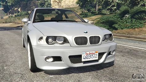 The car uses the best images so all of its interior and engine exteriors are of the highest quality. BMW M3 (E46) for GTA 5