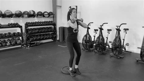 Heels Elevated Kettlebell Front Squat Youtube