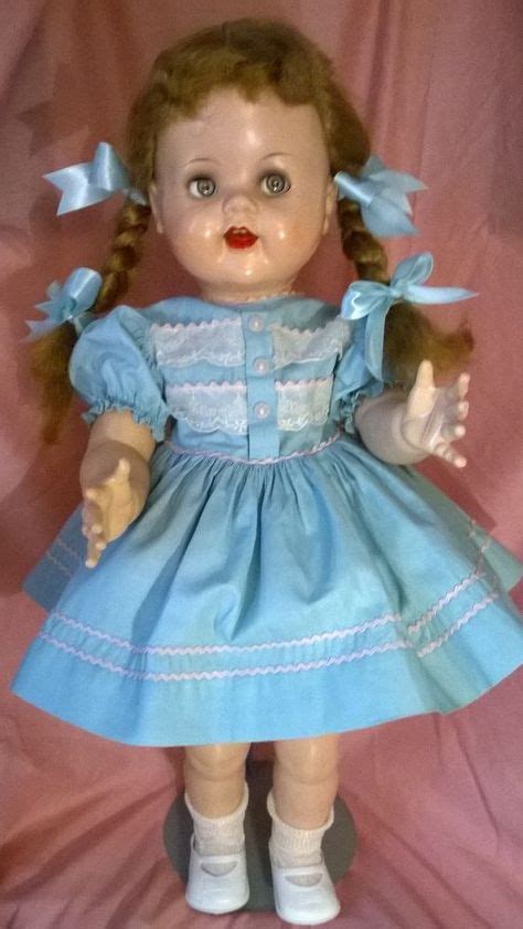 vtg 1950 s ideal saucy walker 22 doll original dress very good cond beautiful… dolls