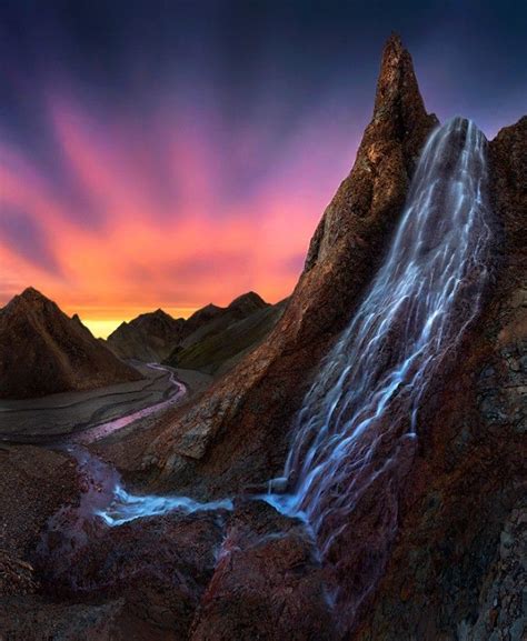 Fotógrafo Max Rive Captura A Beleza Das Montanhas Europeias Waterfall