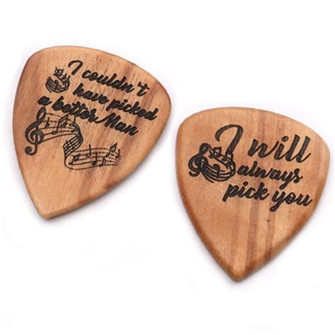 Wooden Guitar Picksguitar Picks
