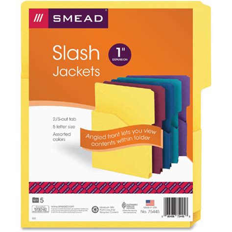 Smead Expanding Slash Jacket Ld Products