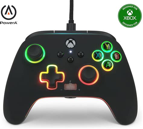 A Power Spectra Infinity Enhanced Wired Controller For Xbox Series Xs