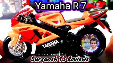 Yamaha R 7 Bike Toy Unboxing Youtube