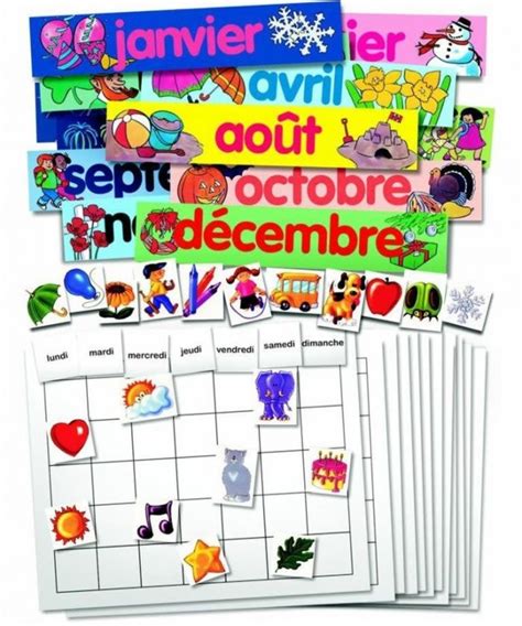 French Calendar Set Inspiring Young Minds To Learn