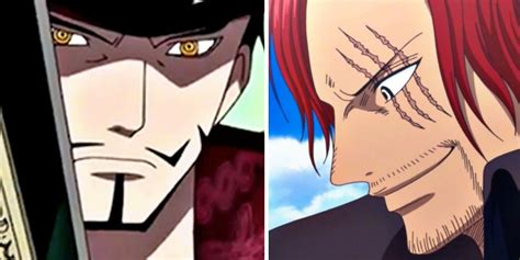 One Piece 5 Ways Shanks Is Better Than Mihawk And 5 In Which Mihawk Is
