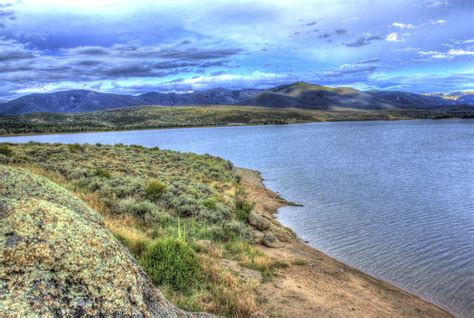 View At Grand Lake At Rocky Mountains National Park Colorado Image