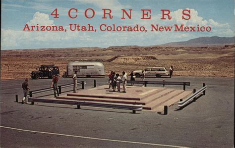 4 Corners Arizona Utah Colorado New Mexico Roadside
