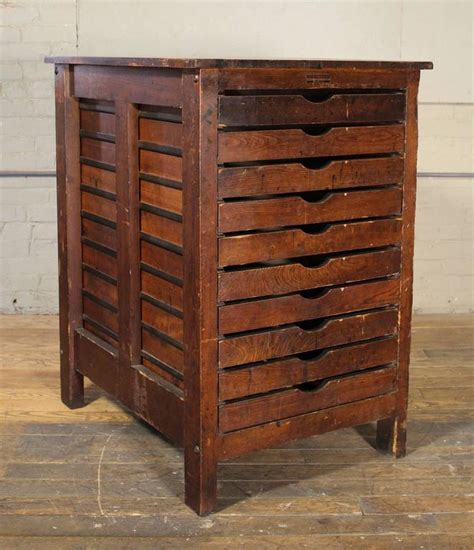 Check spelling or type a new query. Authentic Hamilton Flat-File Cabinet, Wooden Multi-Drawer ...