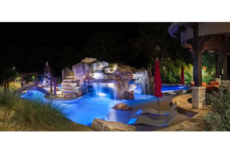Signature Project Ranch Lazy River By Custom Design Pools And Landscaping
