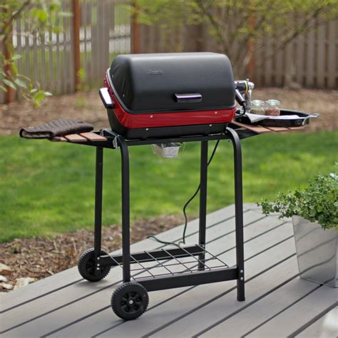 Meco 1500 Watt Electric Grill With Folding Side Tables