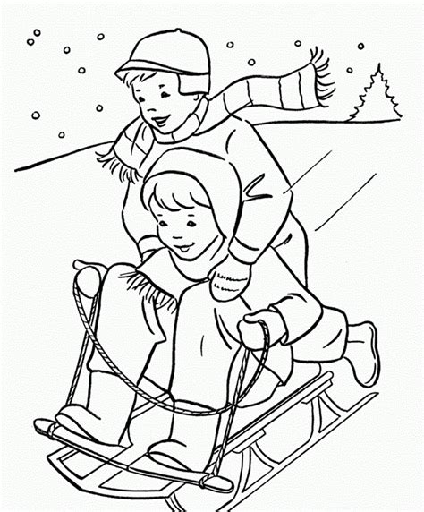 Looking for a no prep winter activity for kids? Free Printable Winter Coloring Pages